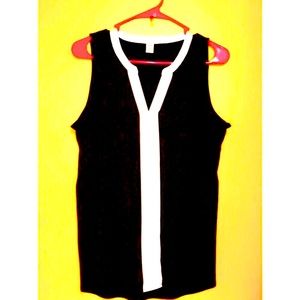 Kenneth Cole Reaction sleeveless blouse, Sz. M